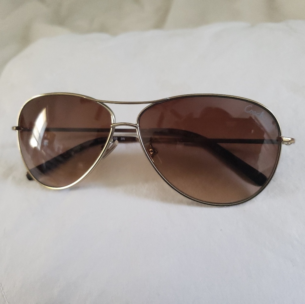 Coach Juliana aviator sunglasses